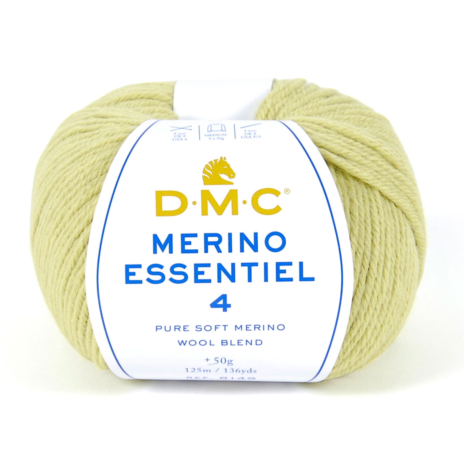 DMC Merino Essentiel 4 - Hilo suave y ligero de lana Merino y acrílico de alta calidad