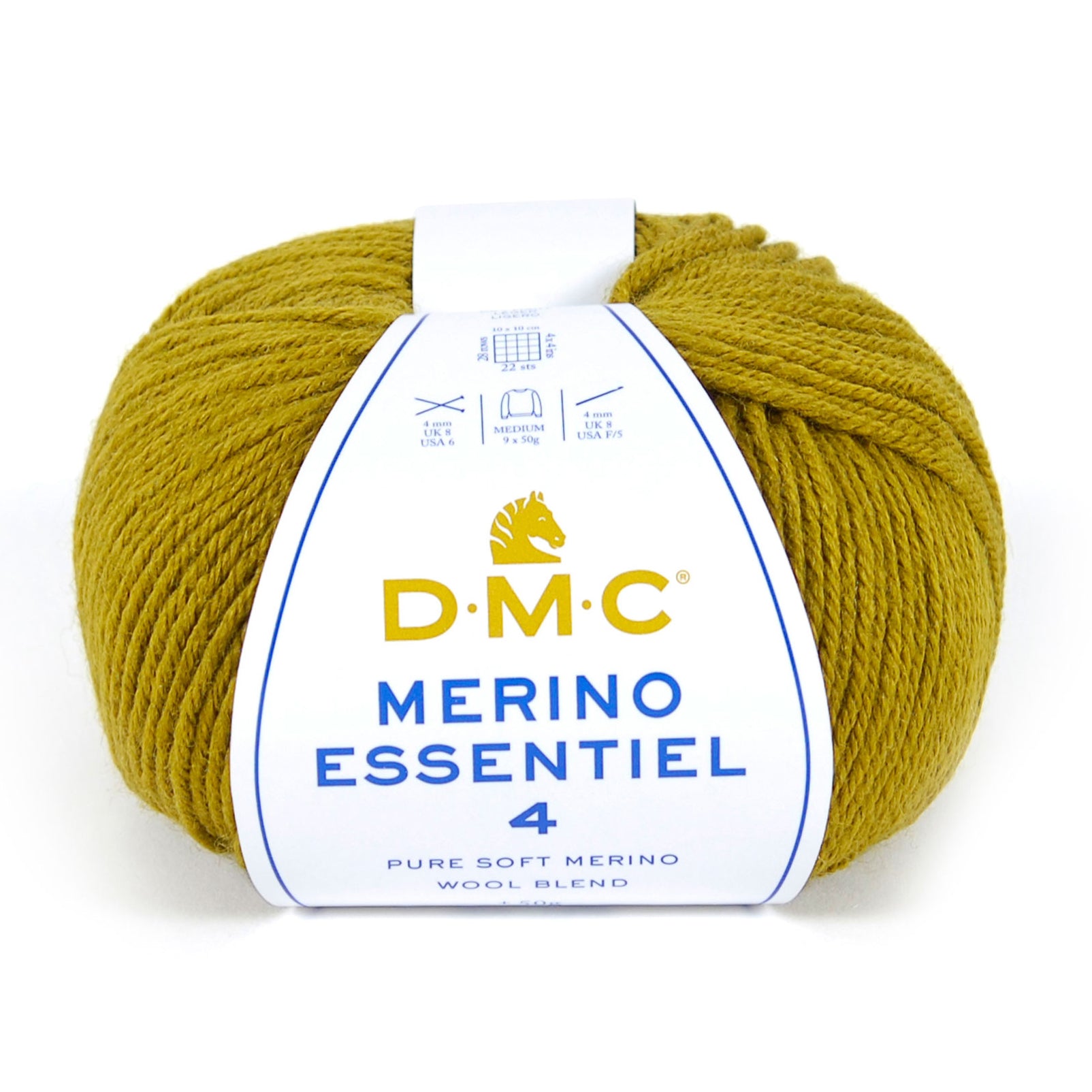 DMC Merino Essentiel 4 - Hilo suave y ligero de lana Merino y acrílico de alta calidad