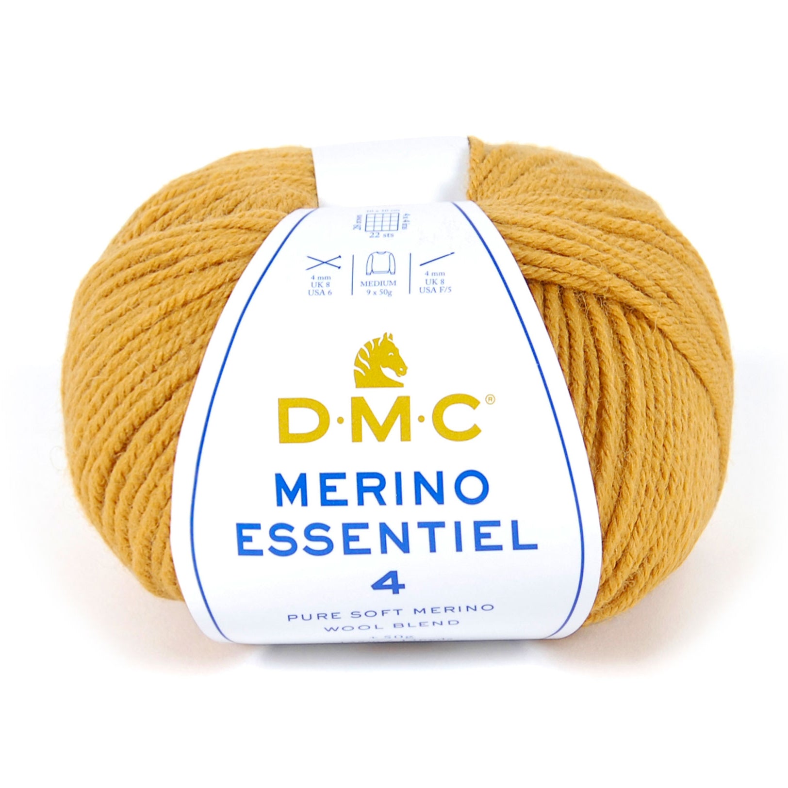 DMC Merino Essentiel 4 - Hilo suave y ligero de lana Merino y acrílico de alta calidad
