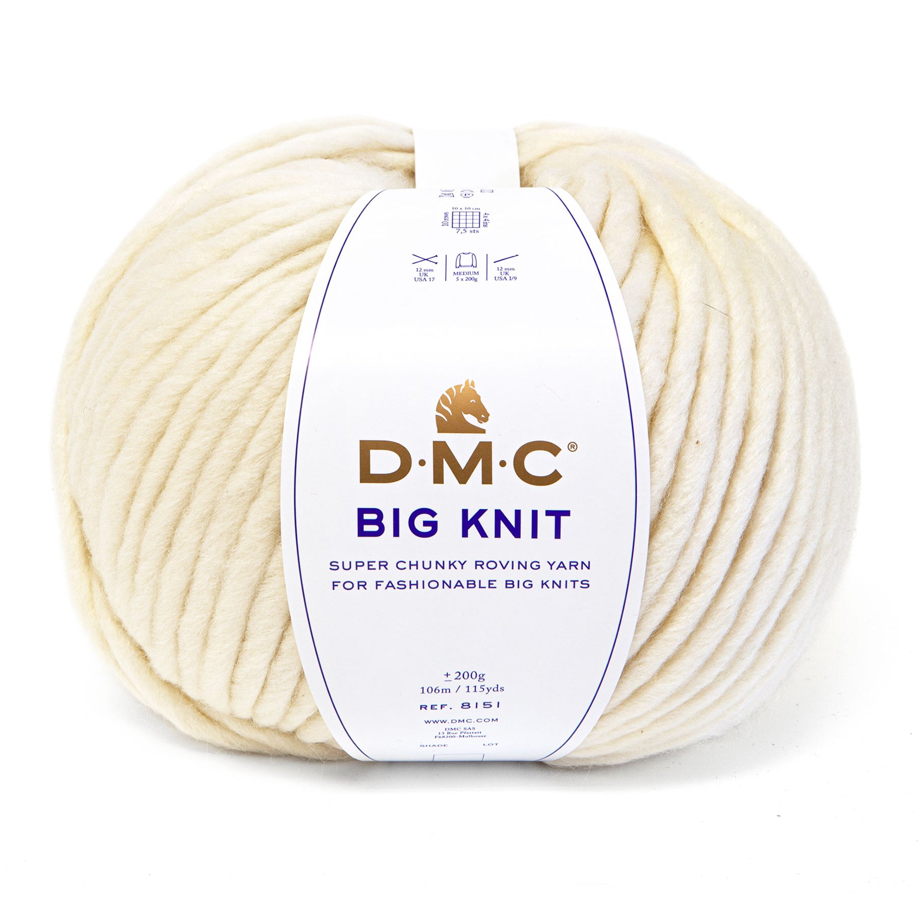 DMC BIG KNIT - Laine épaisse pour vêtements et accessoires d'hiver de
