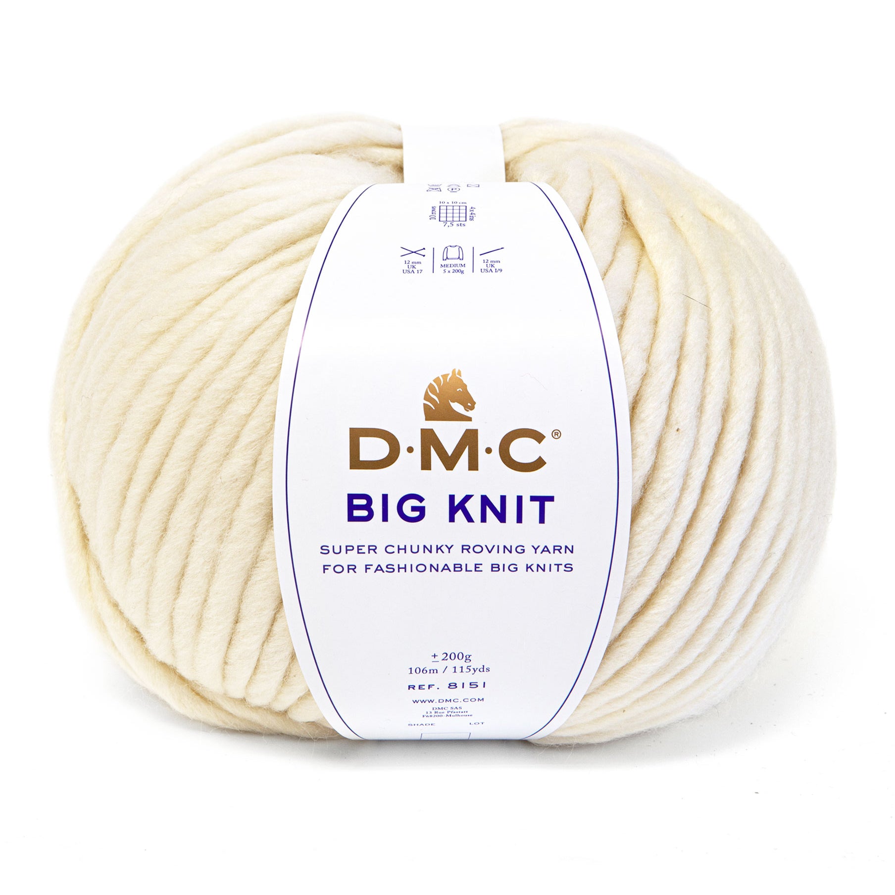 DMC BIG KNIT - Chunky wool for high quality winter garments and accessories