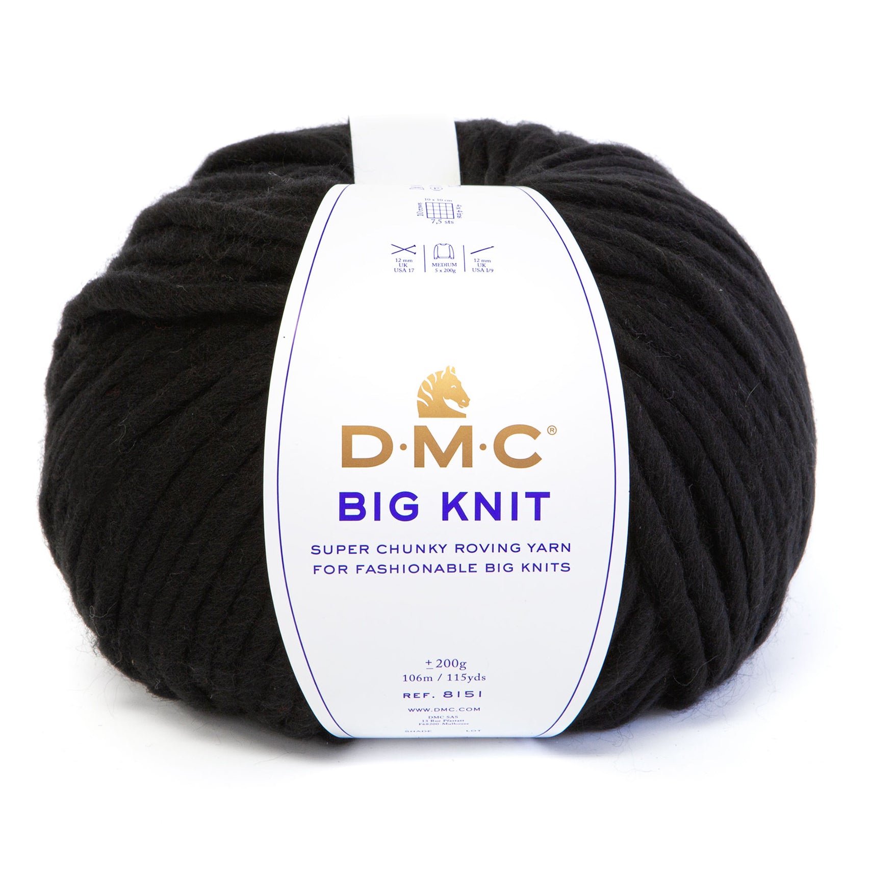 DMC BIG KNIT - Chunky wool for high quality winter garments and accessories