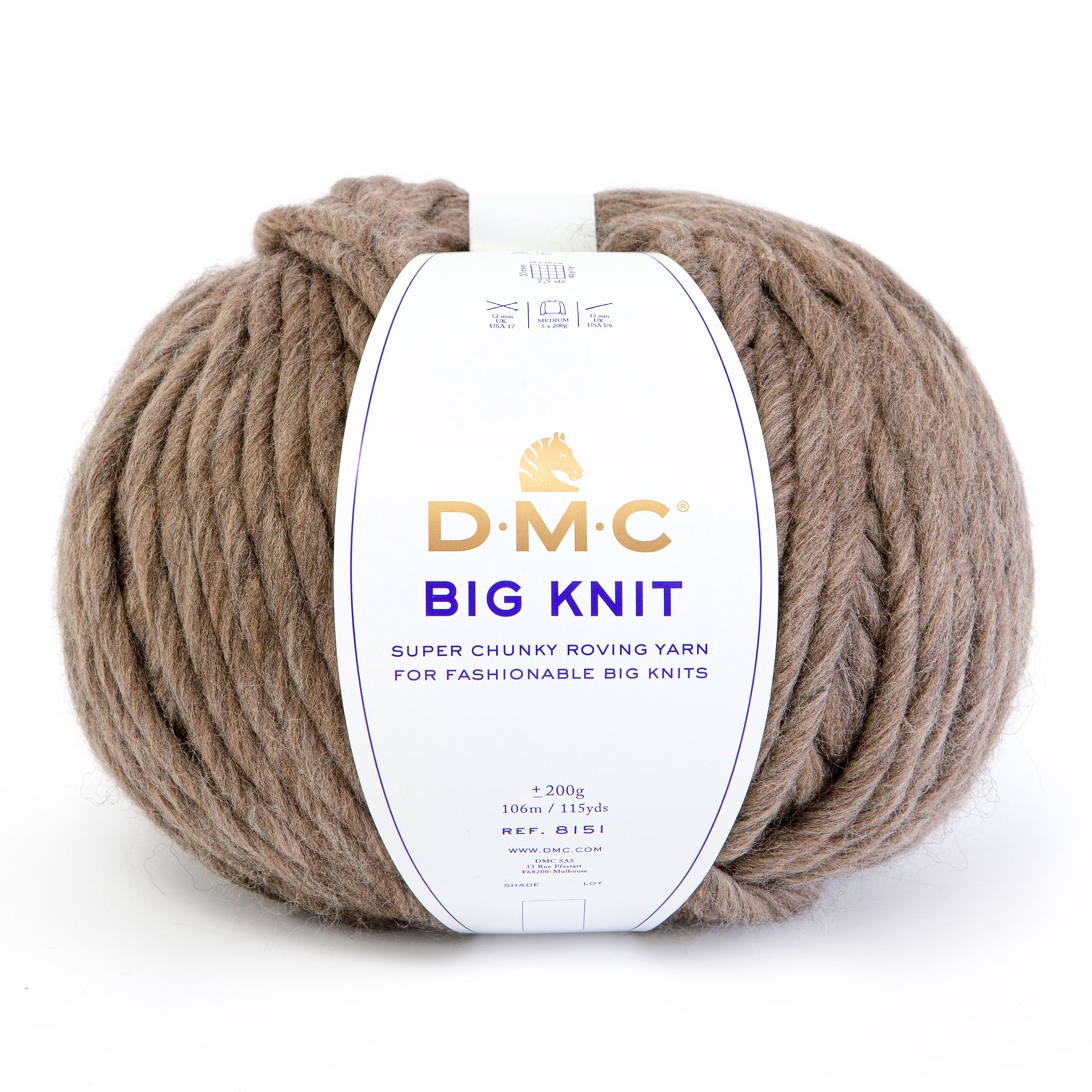 DMC BIG KNIT - Chunky wool for high quality winter garments and accessories
