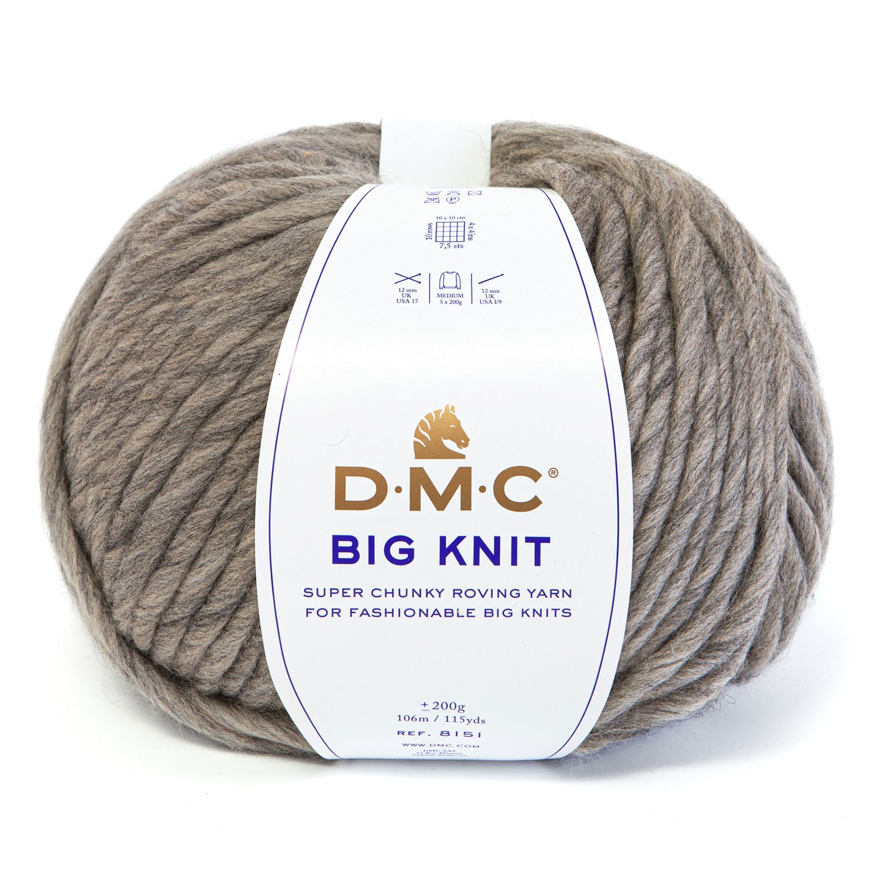 DMC BIG KNIT - Chunky wool for high quality winter garments and accessories