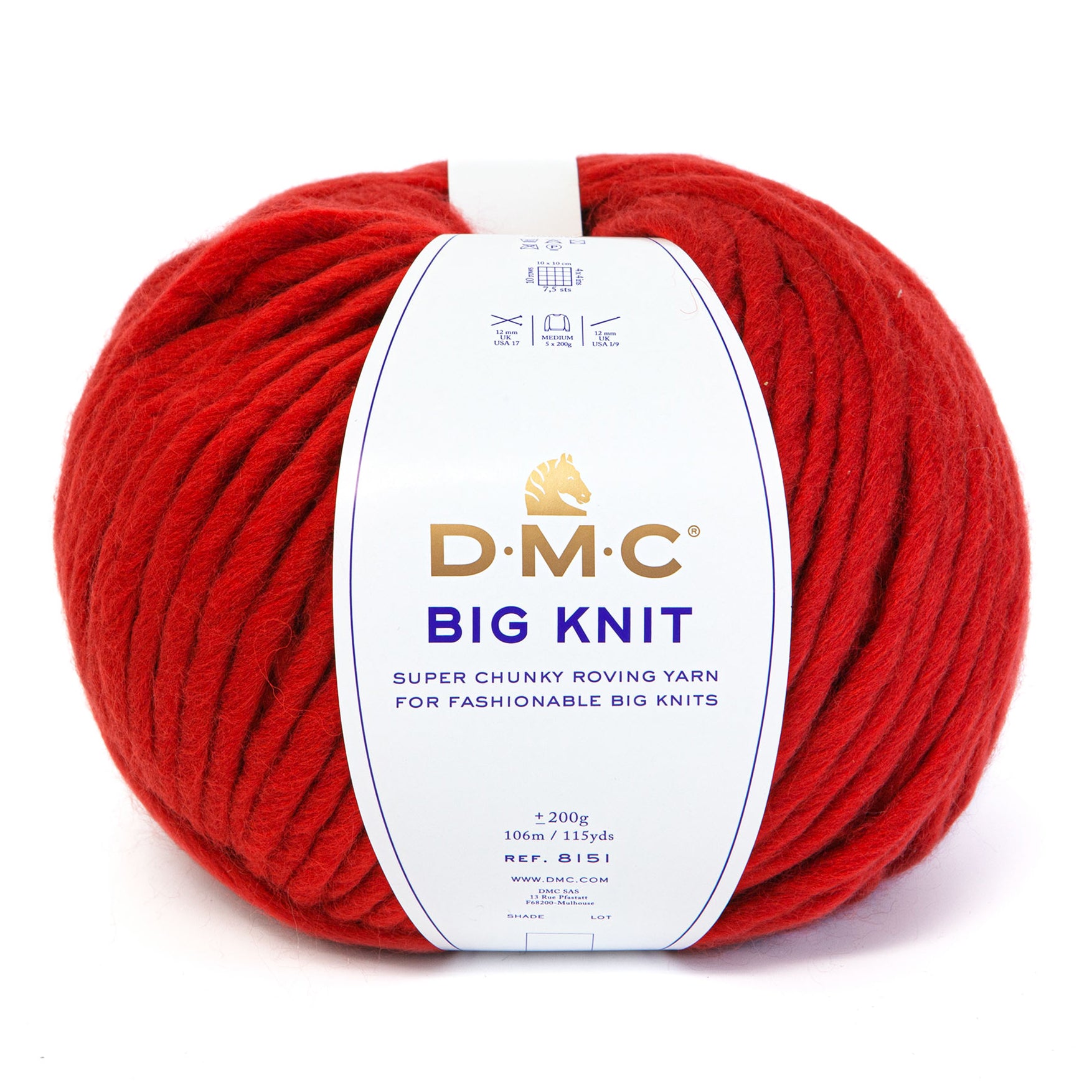 DMC BIG KNIT - Chunky wool for high quality winter garments and accessories