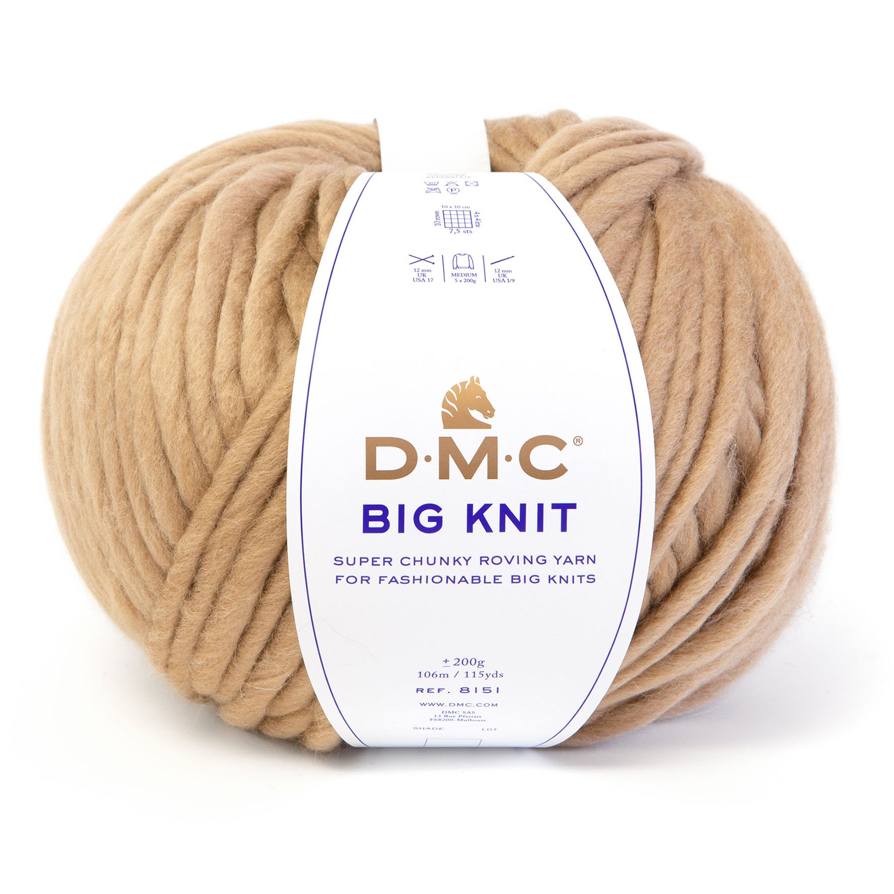 DMC BIG KNIT - Chunky wool for high quality winter garments and accessories