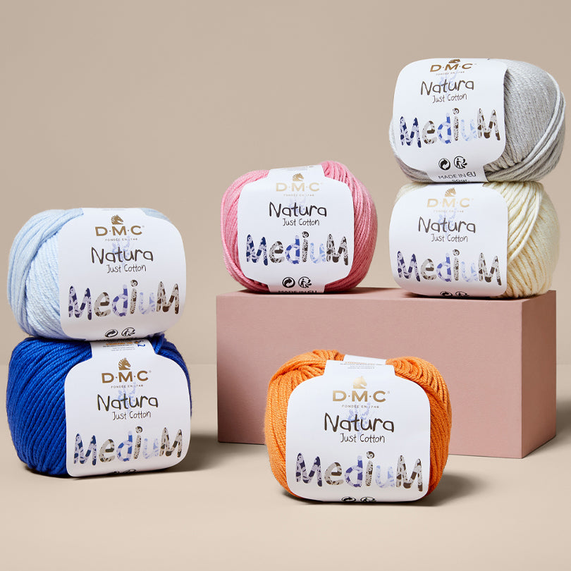 DMC Yarn Natura Medium - An Elegant Symphony of Natural Cotton