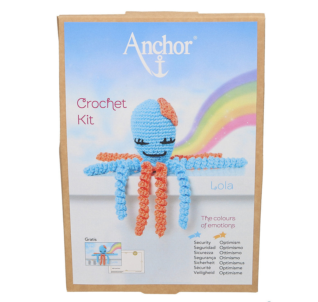 AMIGURUMI-KIT. A28OCTO Octopus-Anker