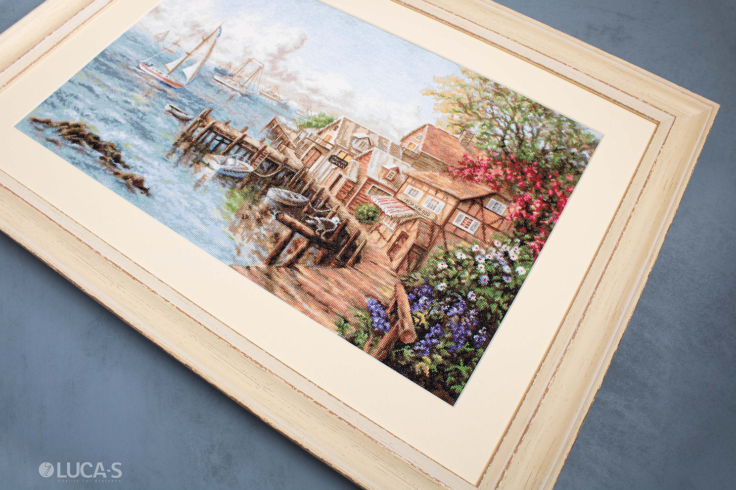 Kit de Punto de Cruz. B2405 Mariner's Haven - Luca-S