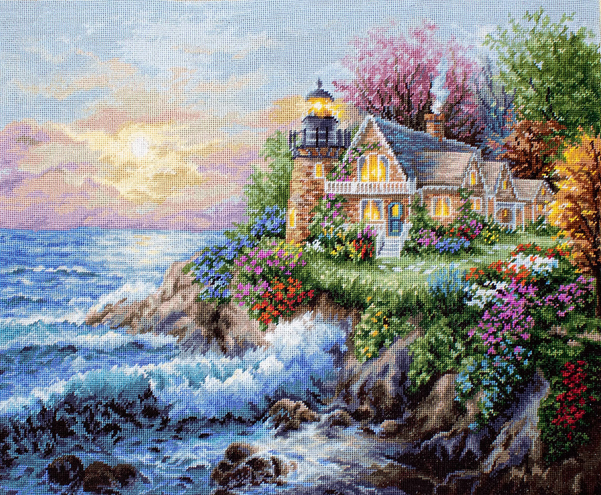 Kit de Punto de Cruz. Guardián Del Mar - B613 Luca-S Gold