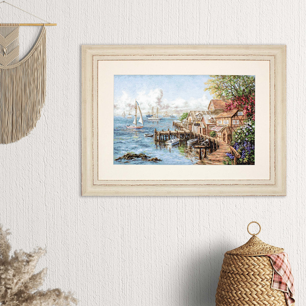 Kit de Punto de Cruz. B2405 Mariner's Haven - Luca-S