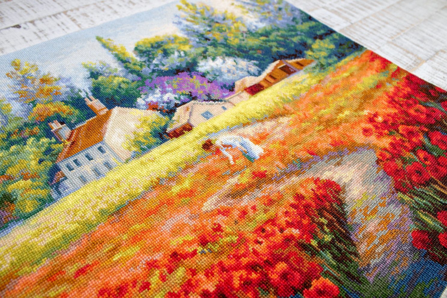 Kit de Punto de Cruz "Not Forgotten" de Luca-S B607