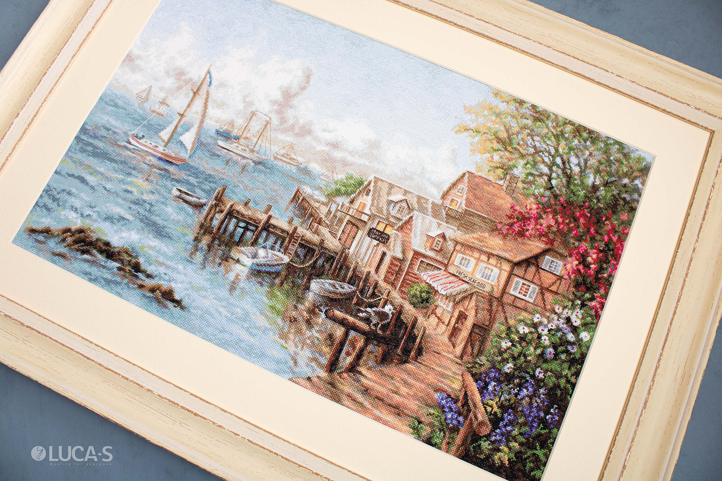 Kit de Punto de Cruz. B2405 Mariner's Haven - Luca-S