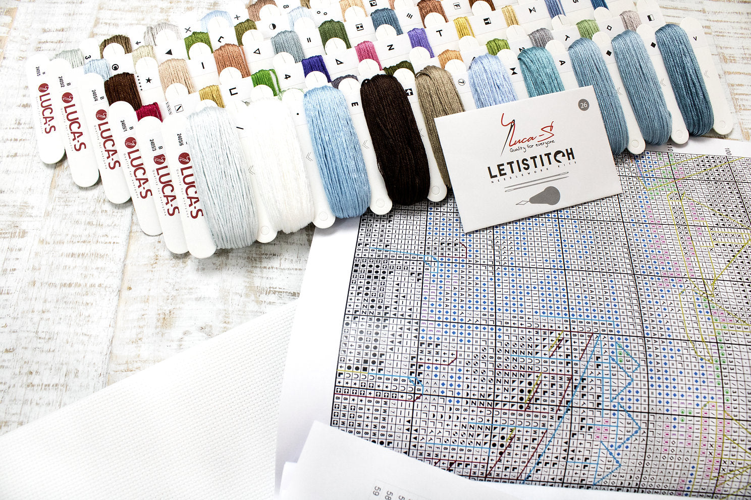 Kit de Punto de Cruz. B2405 Mariner's Haven - Luca-S