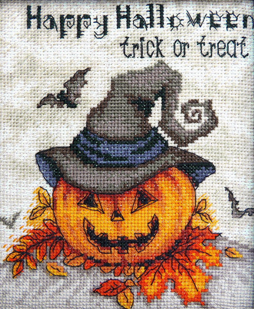 Kit de Punto de Cruz Truco o Trato - LETISTITCH
