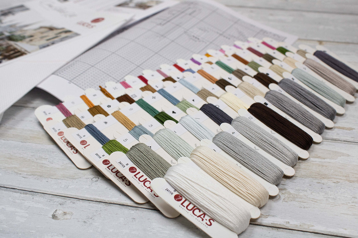 Kit de Punto de Cruz de la Catedral de Barcelona - Luca-S B2411