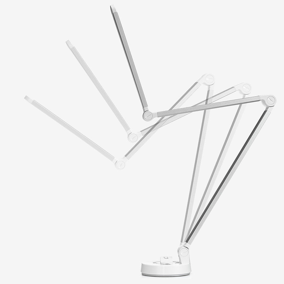 Lámpara LED Plegable con Base de Plástico y Metal de Prym 610381 para Ganchillo, Tejido de Punto, Patchwork y Acolchado