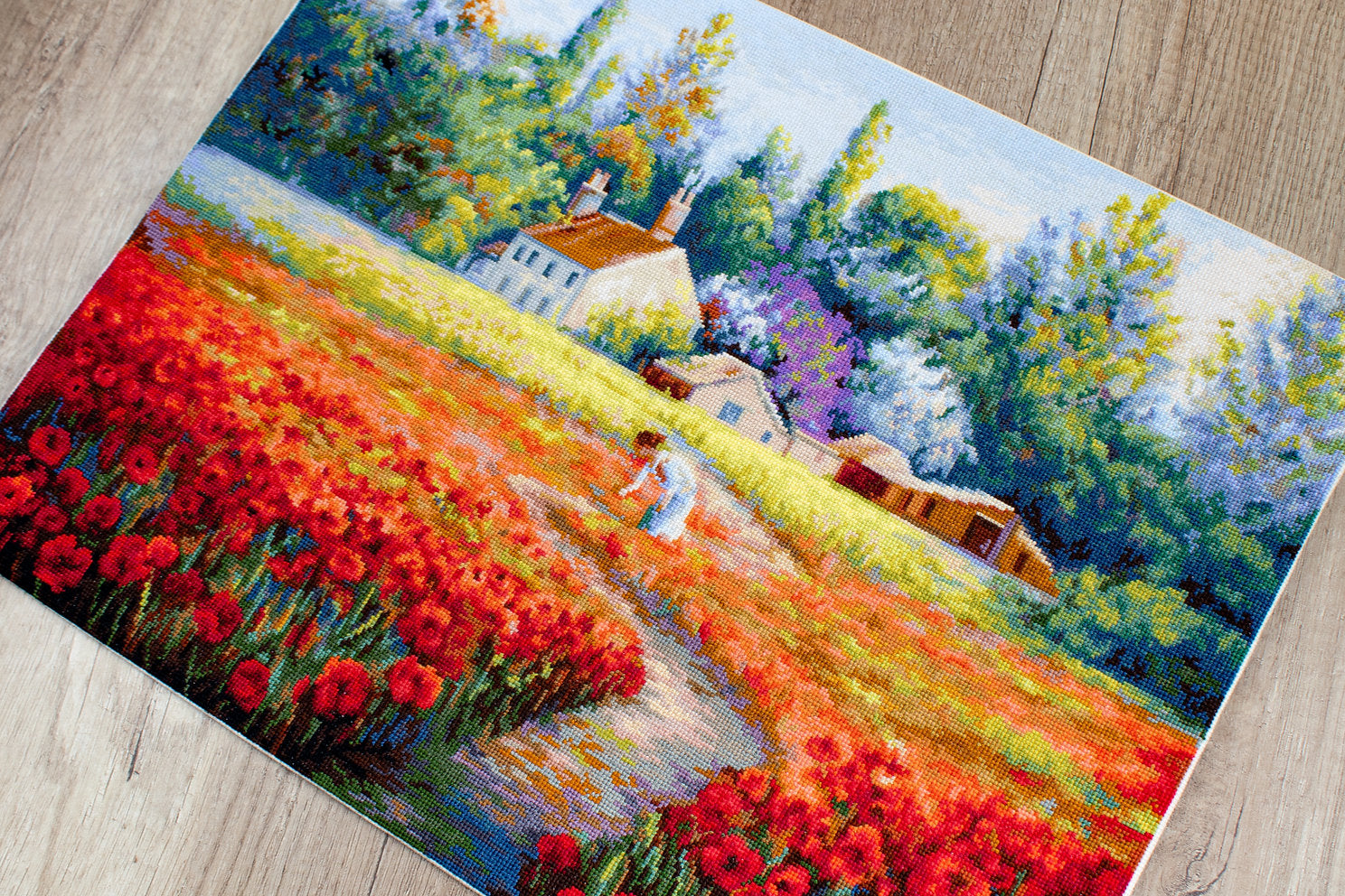 Kit de Punto de Cruz "Not Forgotten" de Luca-S B607