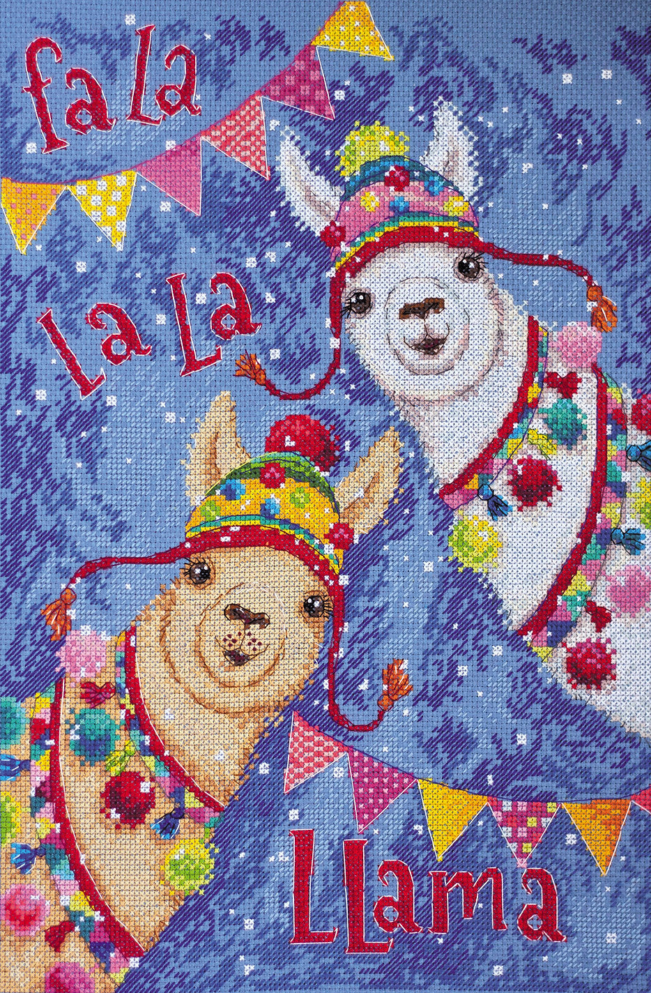 AH-150 La La Lamas – Kreuzstichset – Abris Art