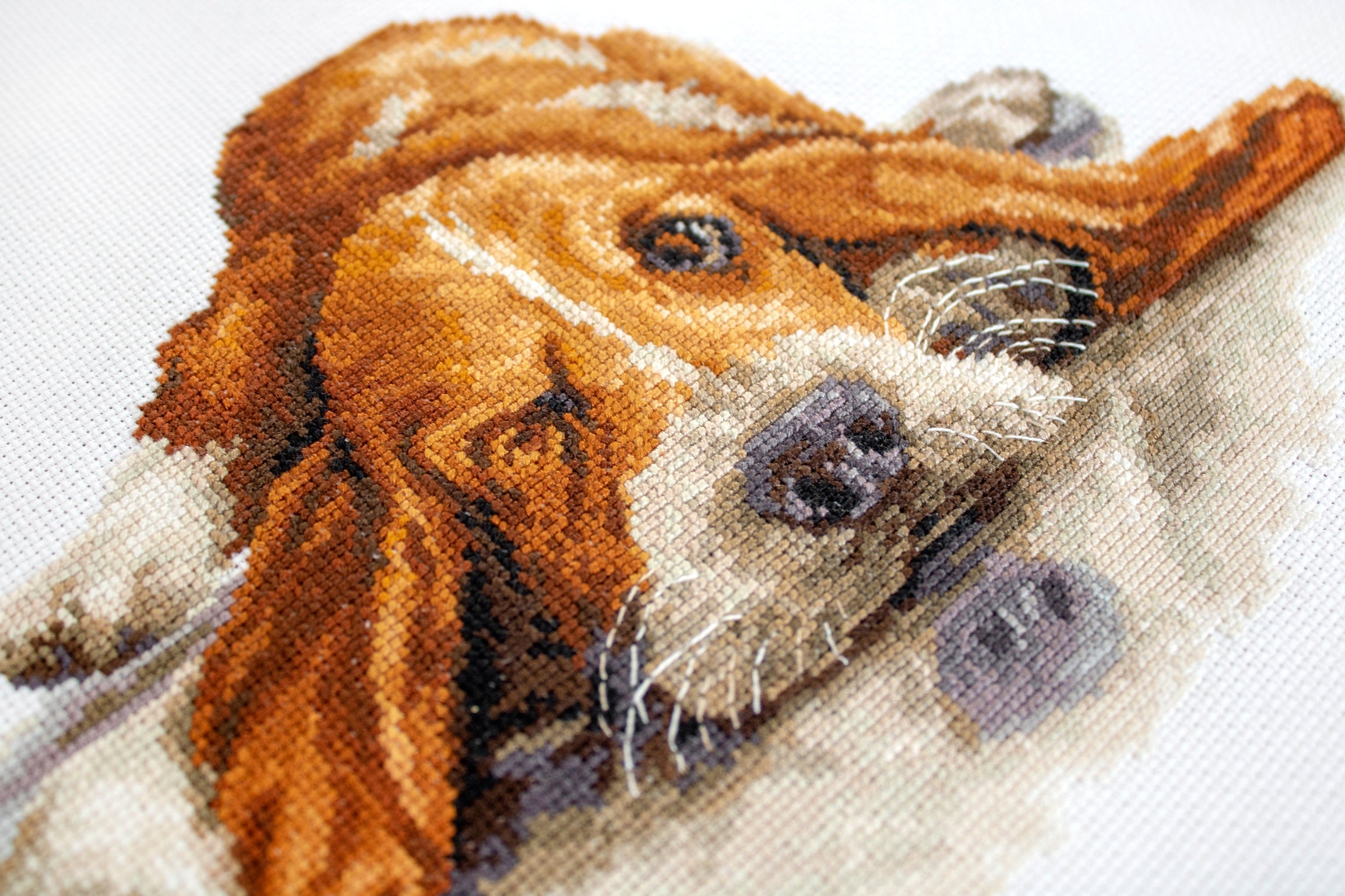 Kreuzstichset. Basset - Luca-S B2341