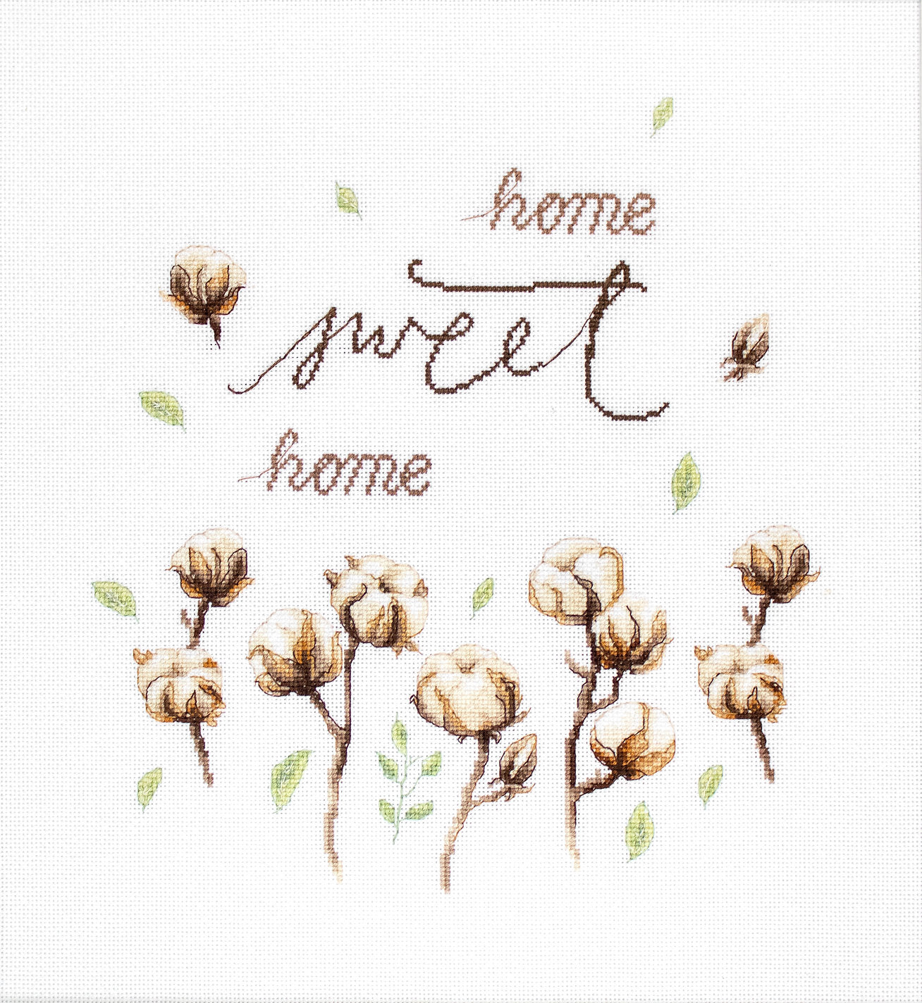 Cross Stitch Kit. Cotton / Home Sweet Home - B2347 Luca-S