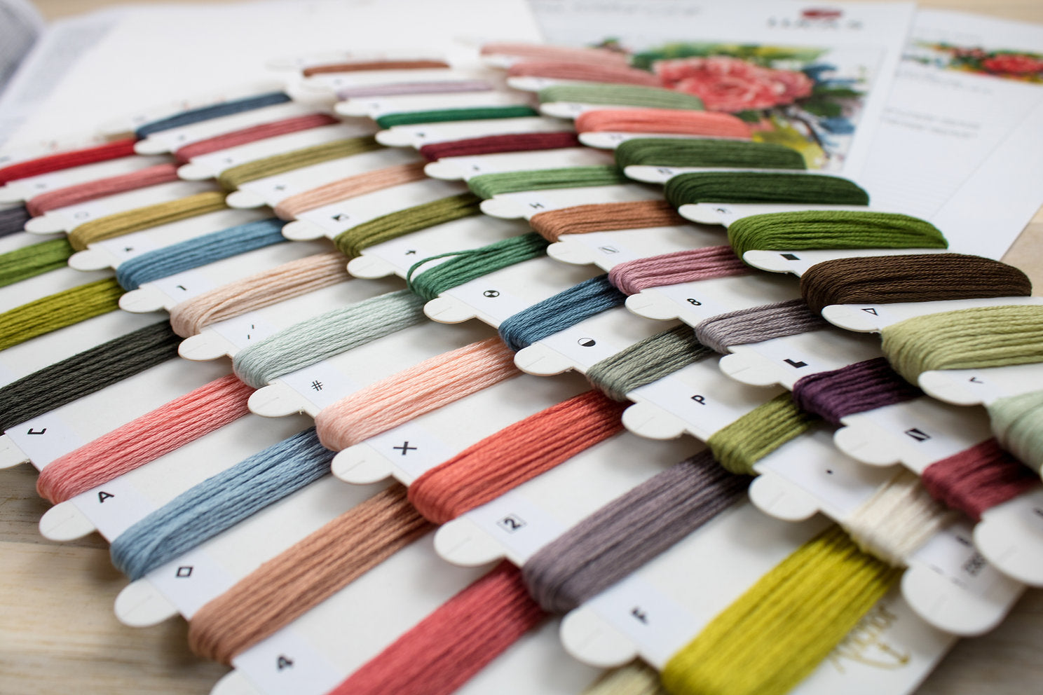 Cross Stitch Kit "Red Roses in Watercolor" by Luca-S - B2383