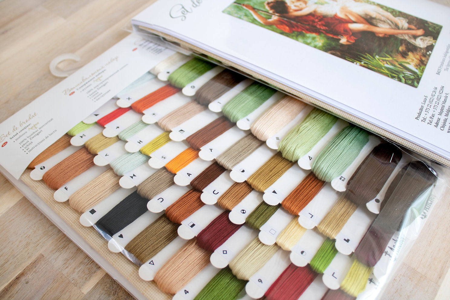 B415 La primavera de los enamorados - Luca-S - Kit de Punto de Cruz