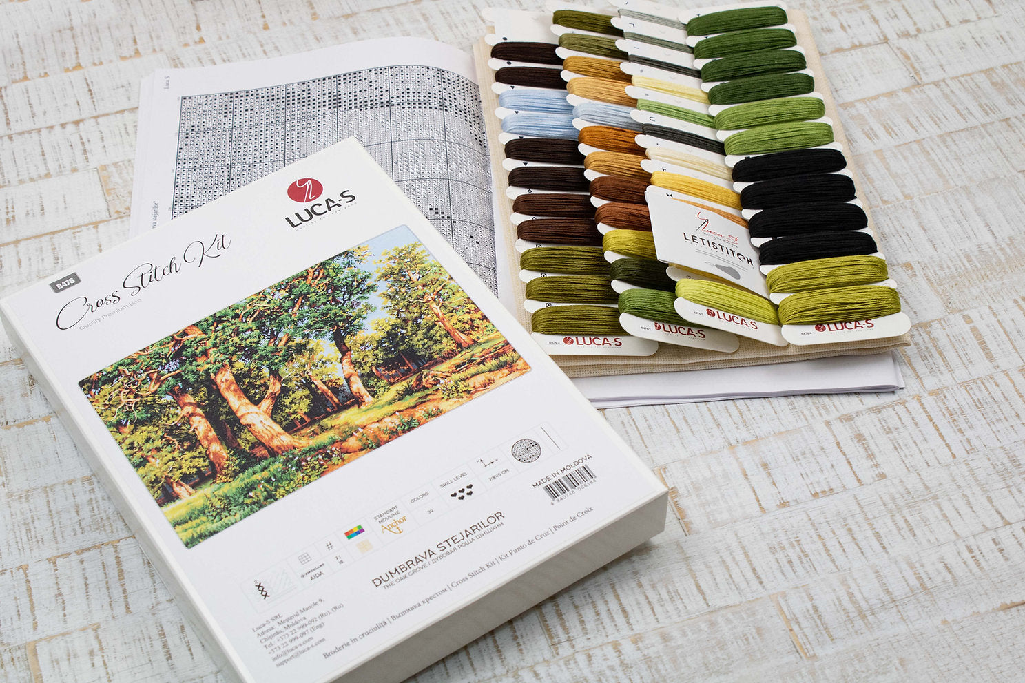 Cross Stitch Kit. The Forest - B476 Luca-S