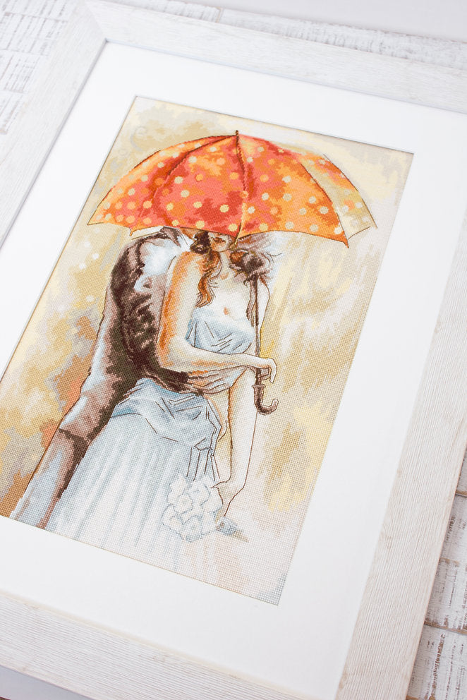 Kit de Punto de Cruz. Bajo el Paraguas 3 - B555 Luca-S