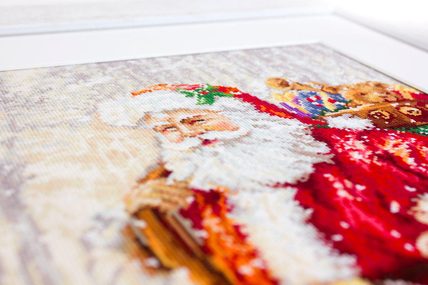 Kit de Punto de Cruz. Papa Noel - B575 Luca-S