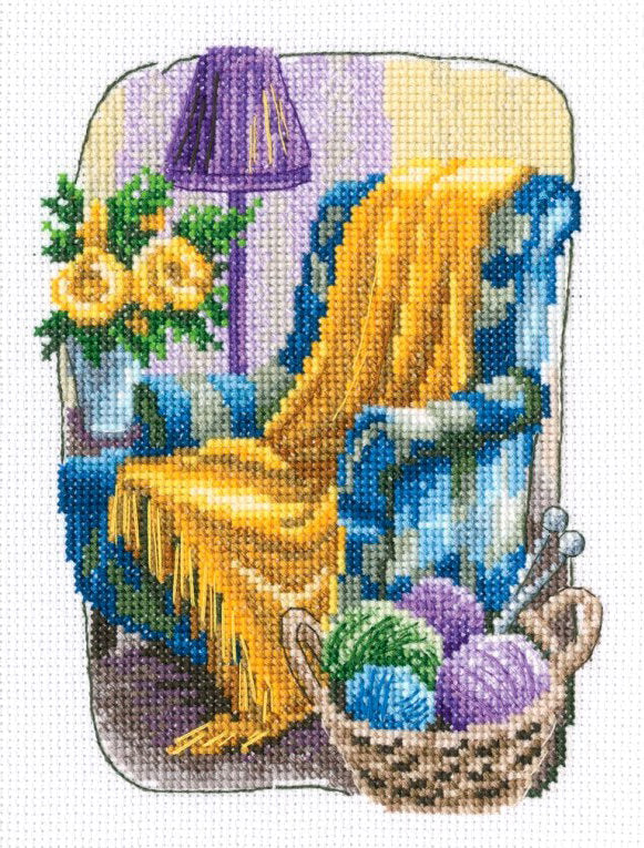 Kit de punto de cruz "El viejo jardín de la abuela" - RTO C349