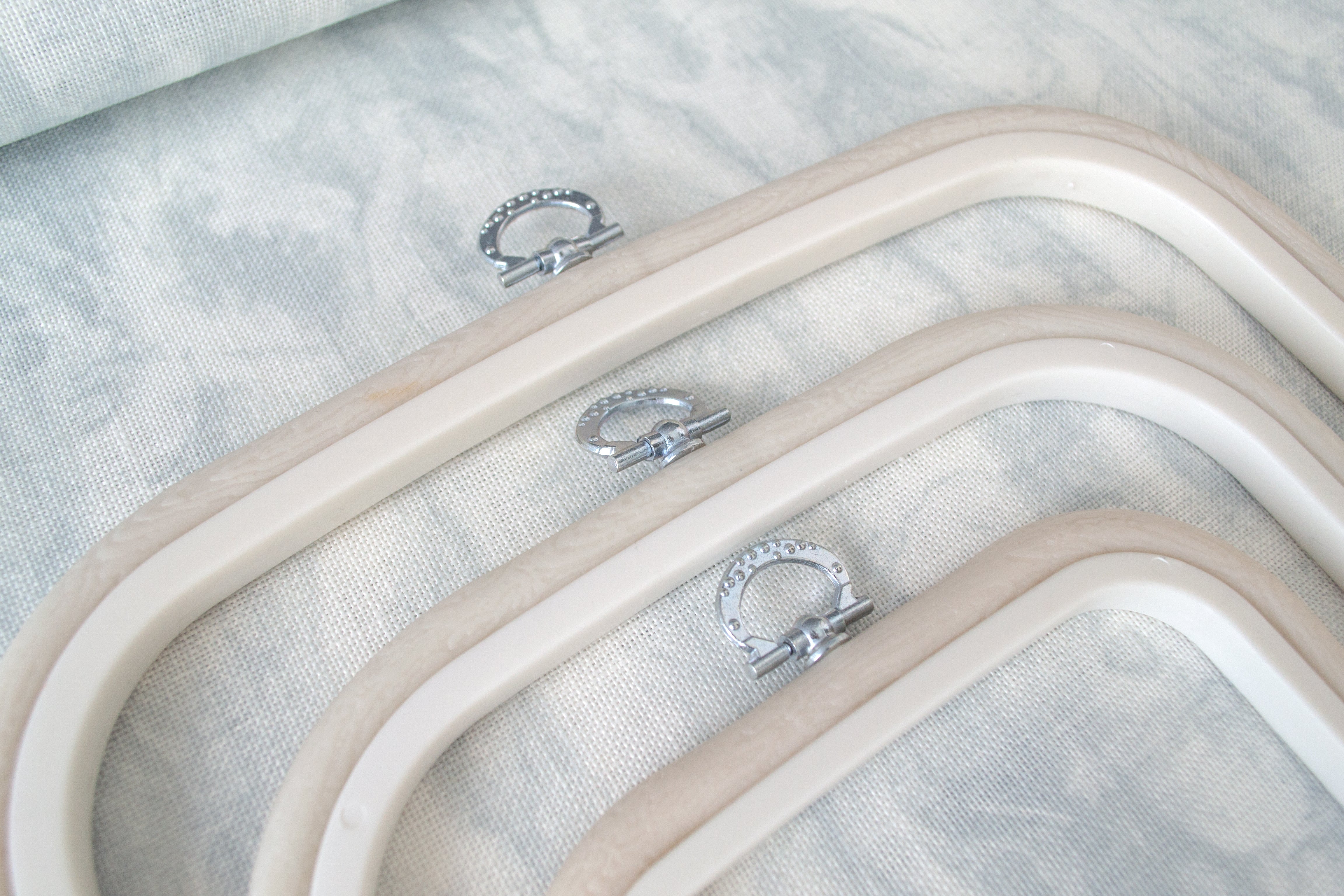 Nurge Flexi Hoop Square Frame-Frame Available in 4 Colors and 3 Sizes