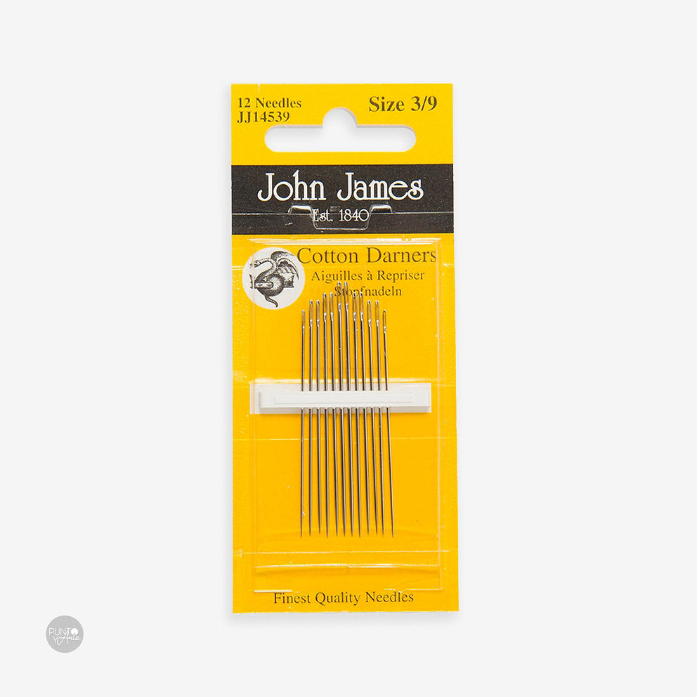 Cotton Darning Needles - John James JJ14539: Perfect for Mending and Darning Cotton Garments
