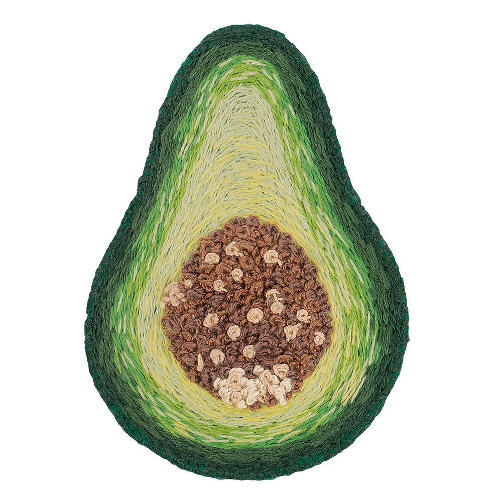 Broche. Aguacate - JK-2215 Panna - Kit de bordado Tradicional