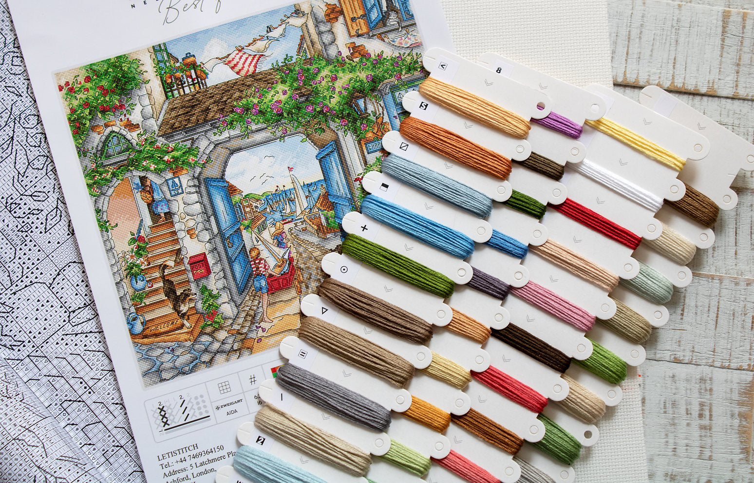 L8004 Zum Hafen – LETISTITCH – Kreuzstichset