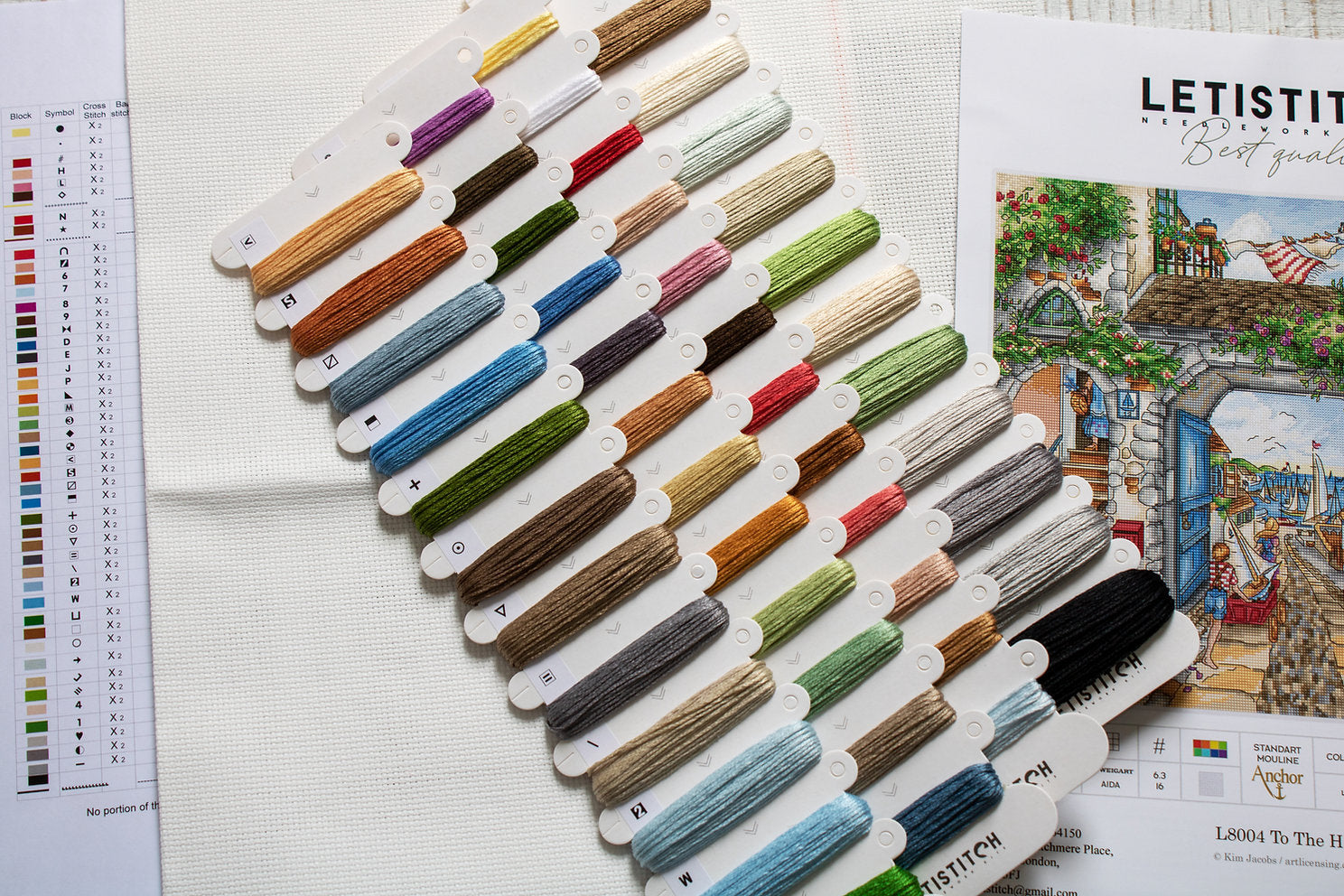 L8004 Zum Hafen – LETISTITCH – Kreuzstichset