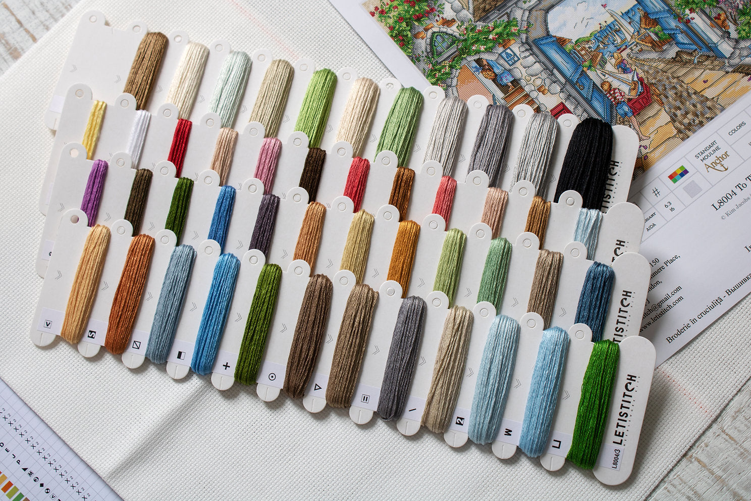 L8004 Zum Hafen – LETISTITCH – Kreuzstichset