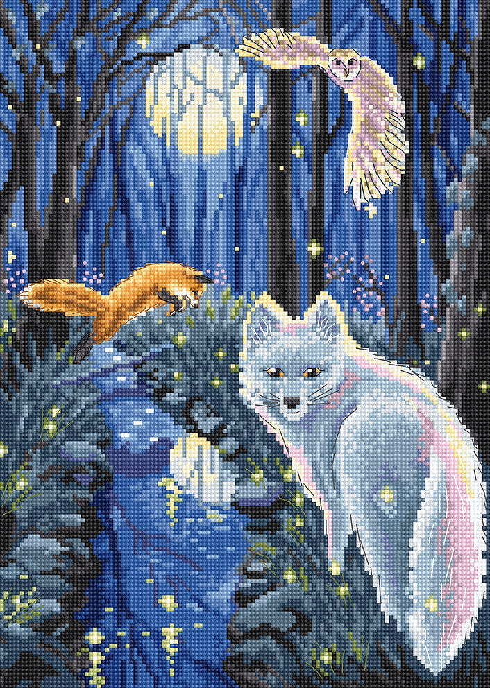 Eine Sommernacht - Kreuzstichset L8060 von LETISTITCH