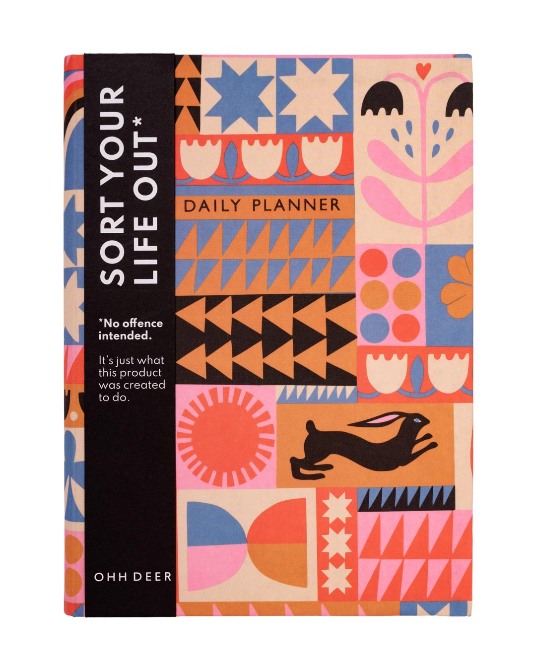 Abstrakte Patchwork-Agenda – Ohh Deer