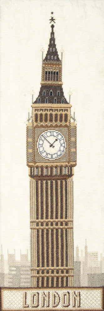 London. Big Ben – M-191 Charivna Mit – Kreuzstichset
