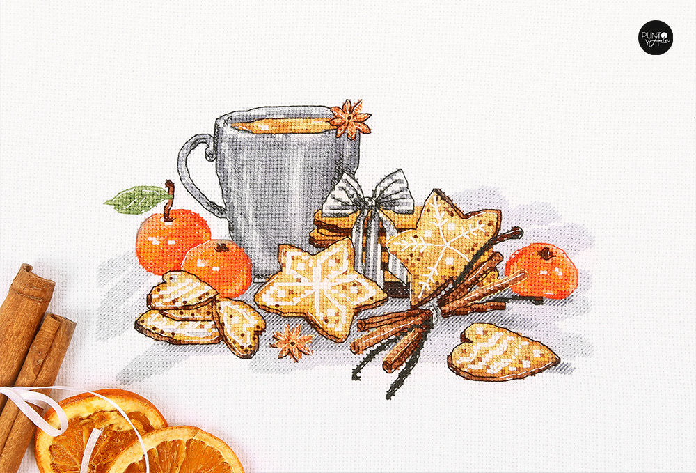 Galletas de jengibre - Panna - Kit de punto de cruz PR-7181