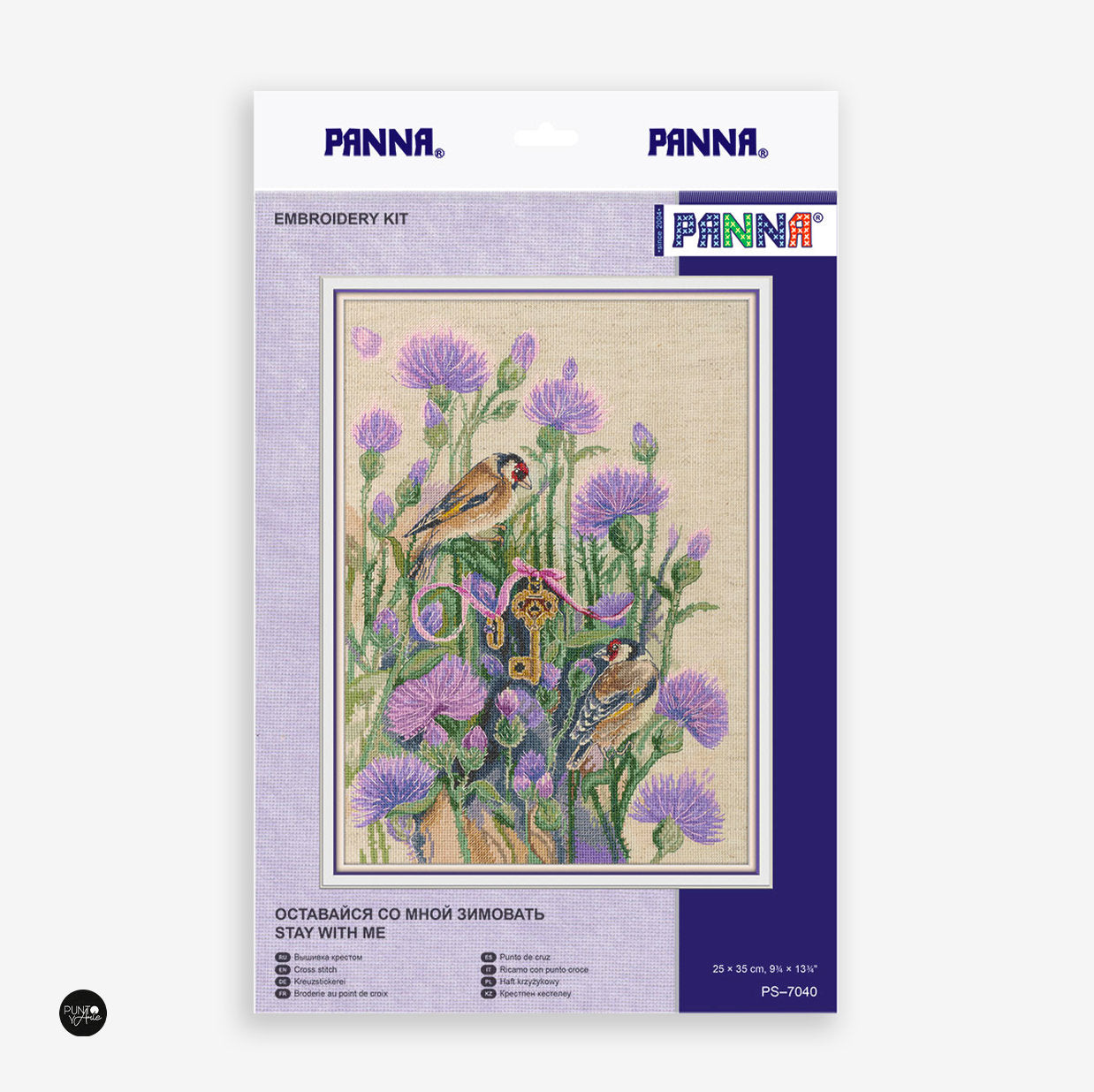 Quédate conmigo - PS-7040 Panna - Kit de punto de cruz