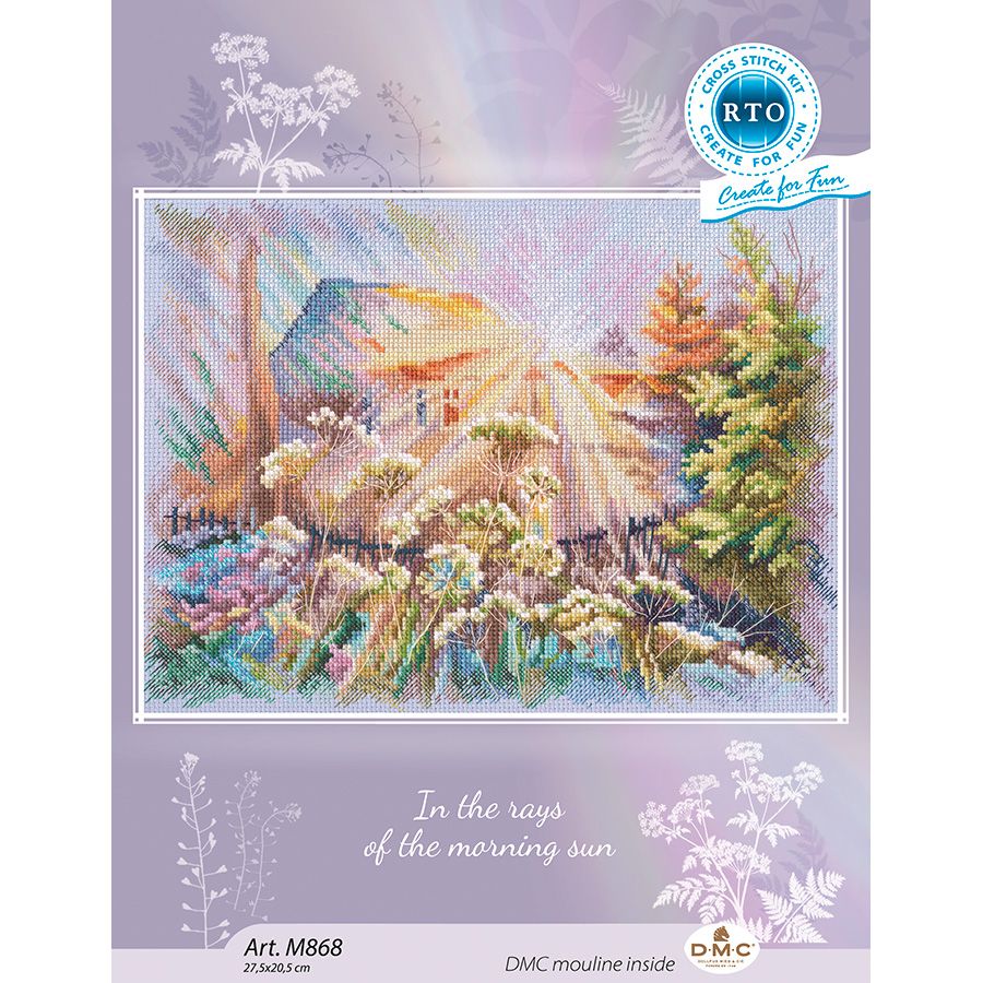 Kreuzstichset „In den Strahlen der Morgensonne“ RTO M868