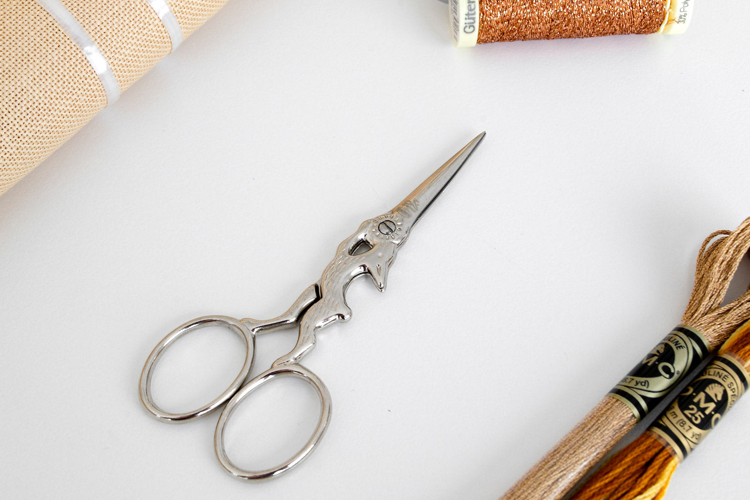 Premax Kreuzstichschere 9 cm – Classica-Kollektion „Kaninchen“ | Hochwertige Stickwerkzeuge, hergestellt in Italien