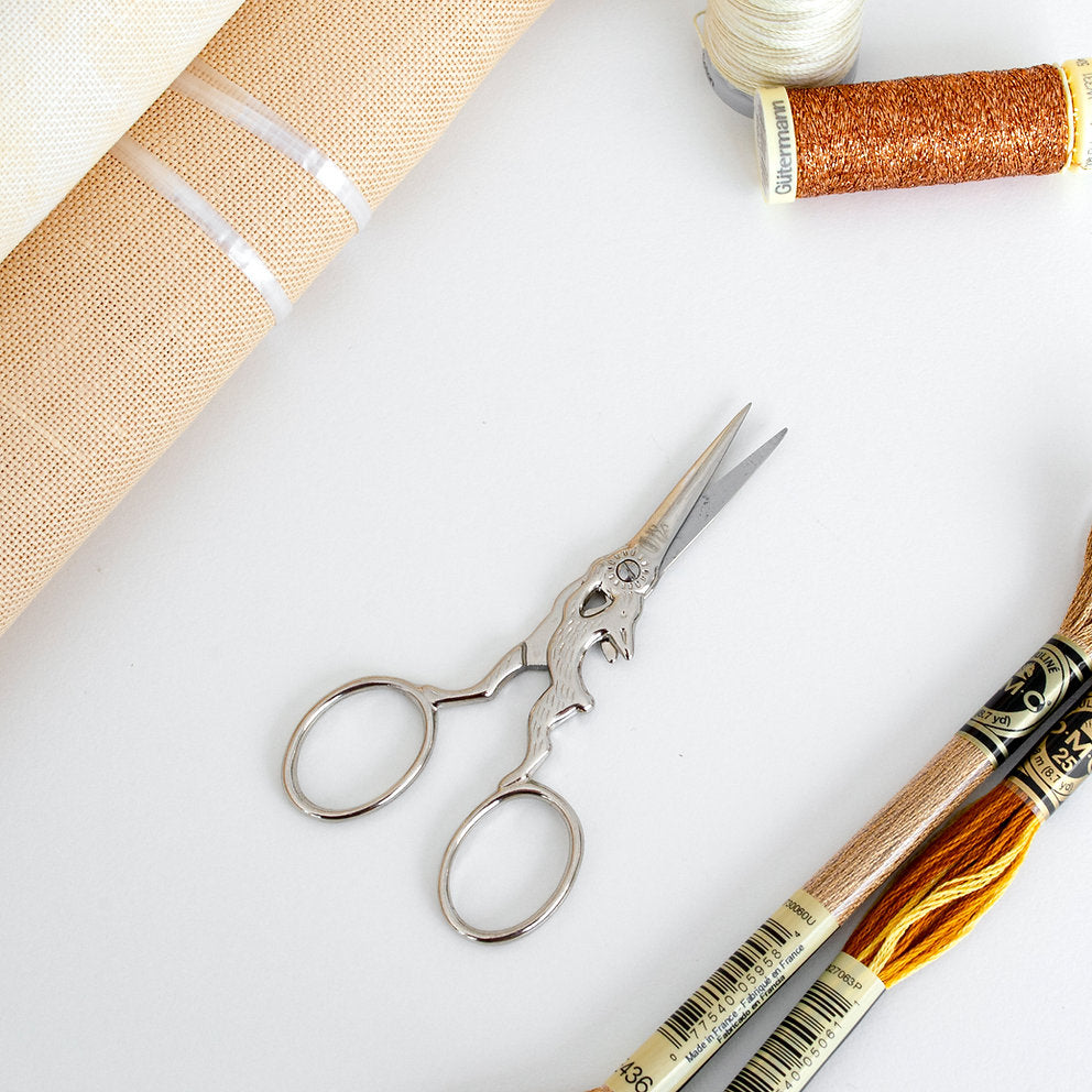 Premax Kreuzstichschere 9 cm – Classica-Kollektion „Kaninchen“ | Hochwertige Stickwerkzeuge, hergestellt in Italien