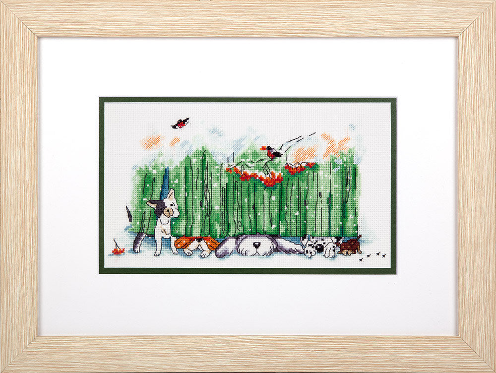 Hocicos curiosos - Panna - Kit de punto de cruz VK-7000