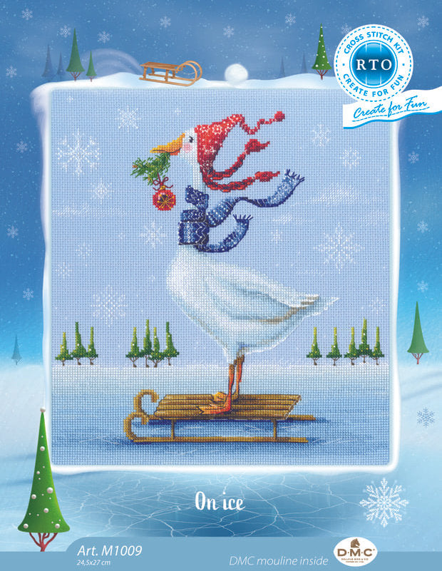 Kreuzstichset „On the Ice“ RTO M1009