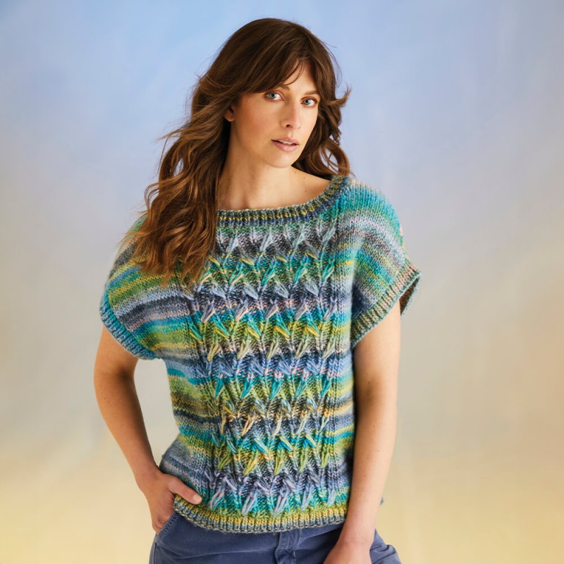 DMC Pirouette XL Magazine: 5 Color and Texture Knitting Projects for Winter