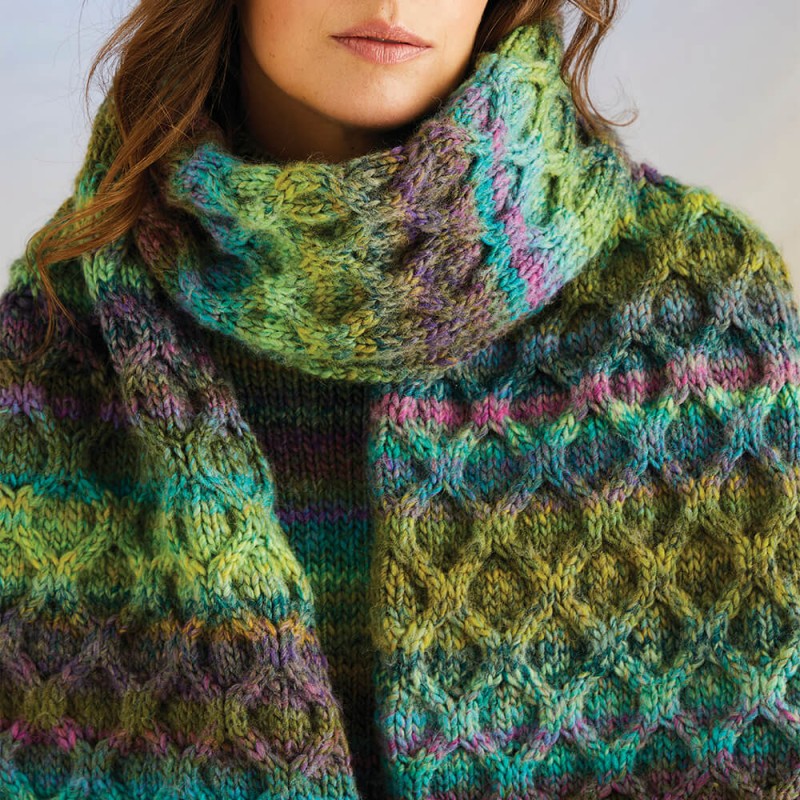 DMC Pirouette XL Magazine: 5 Color and Texture Knitting Projects for Winter