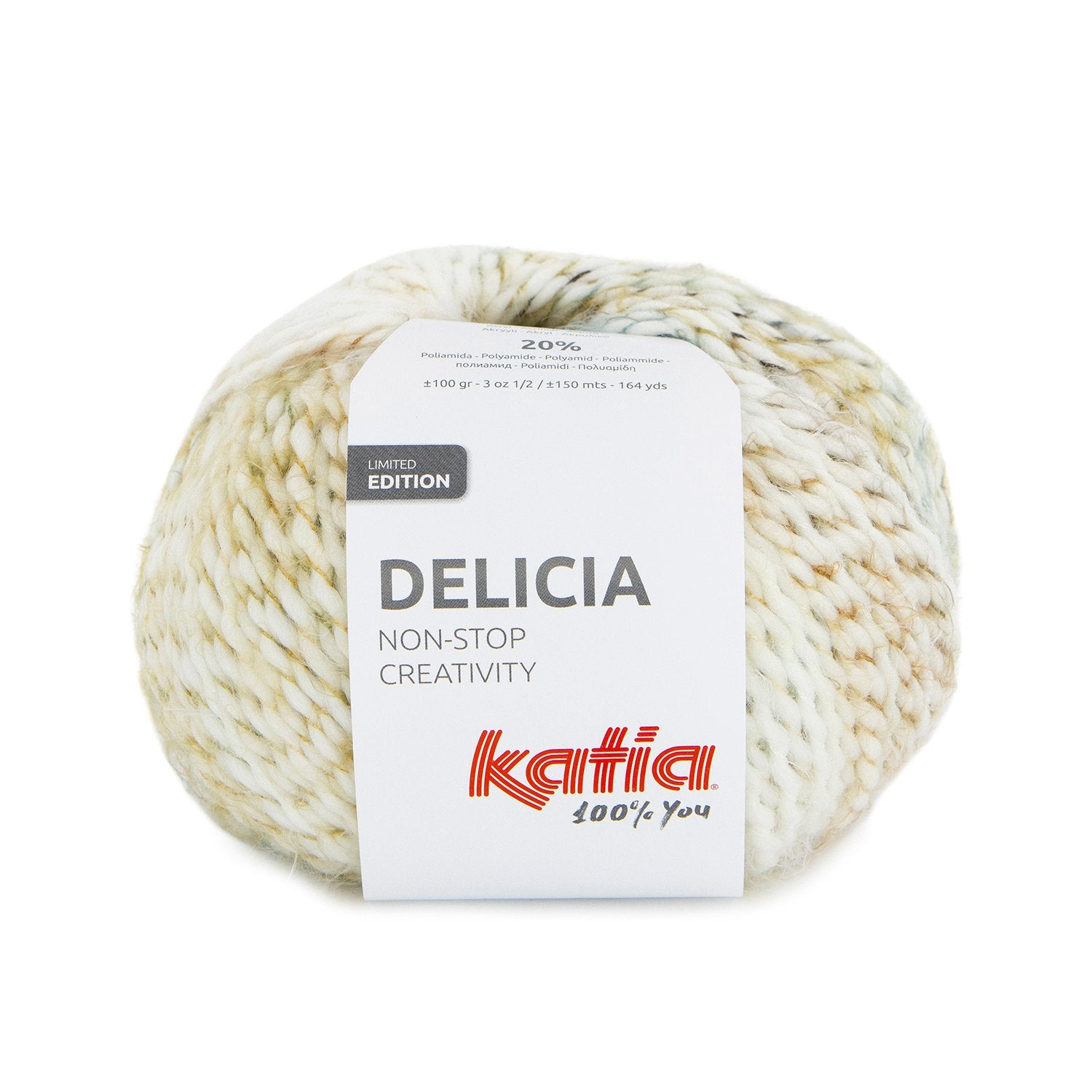 Katia Delicia - Lana Fantasía de Efecto Peluche para Prendas Únicas